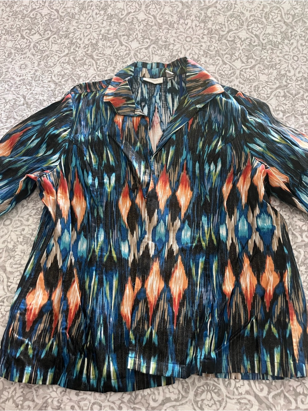 Chico’s size 3 beautifully colored coat